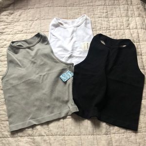 (set of 3) Free People racerback brami set